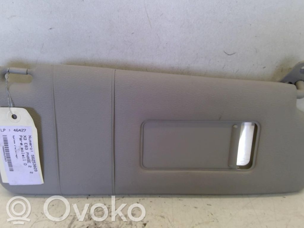 BMW X3 E83 Sun visor 