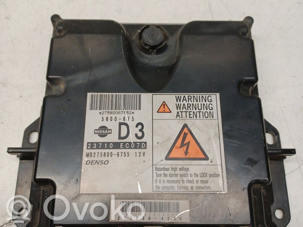 Nissan Navara D40 Sterownik / Moduł ECU 
