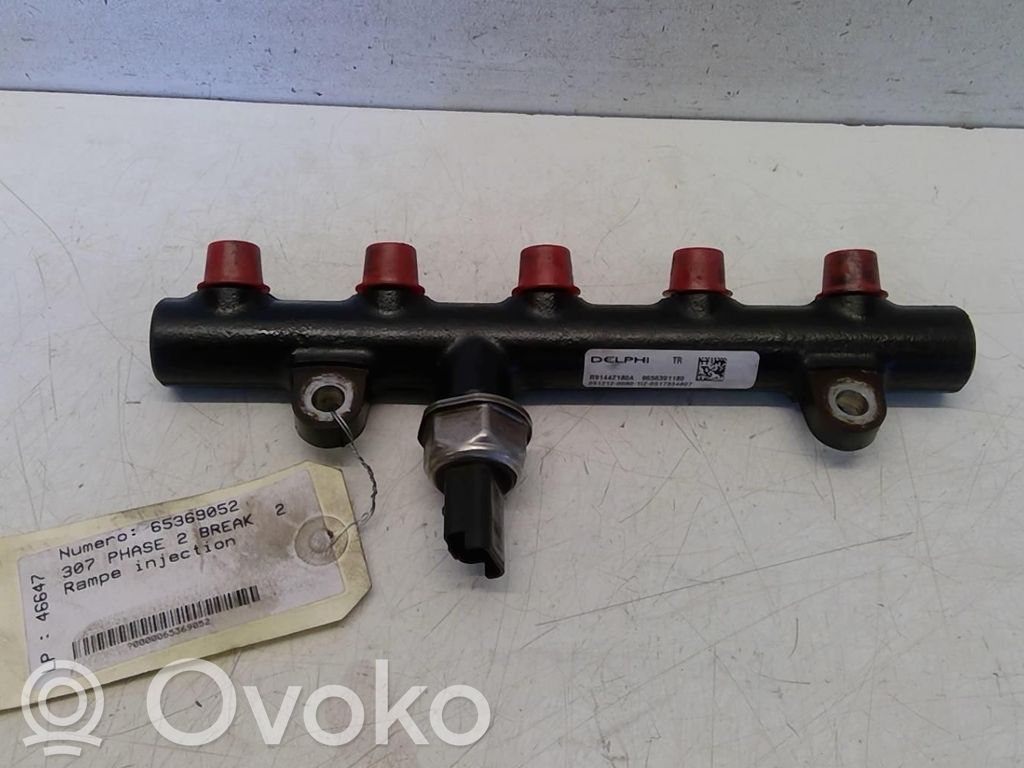 Peugeot 307 Tubo principal de alimentación del combustible 