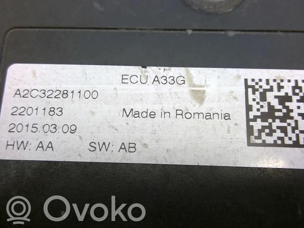 Module de commande de frein à main