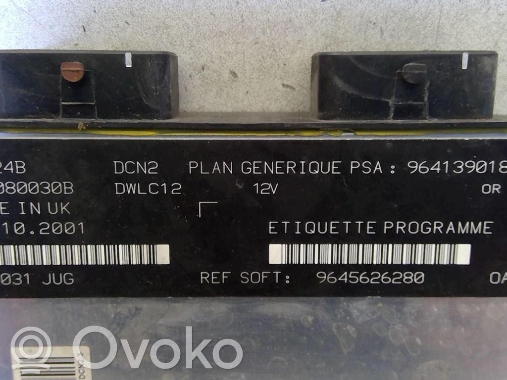 Peugeot 206 Engine control unit/module 
