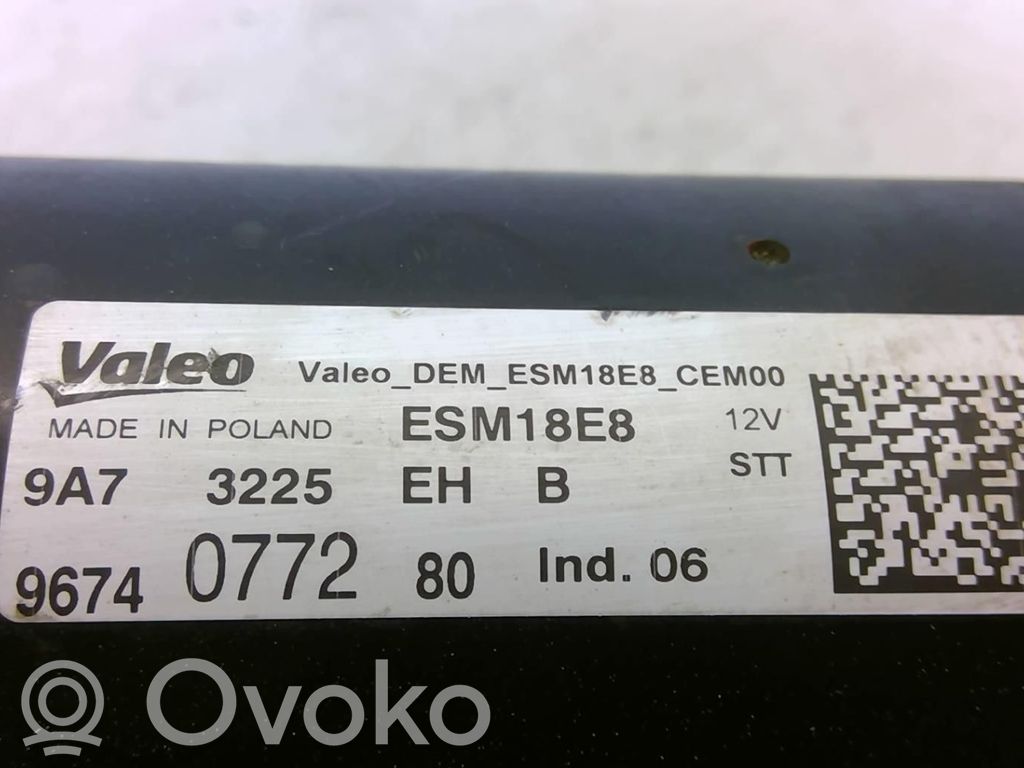 Citroen C4 II Picasso Starter motor 