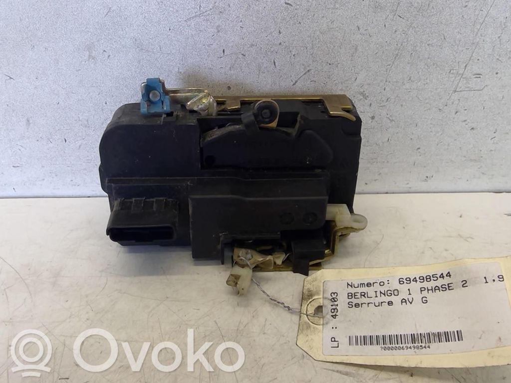 Citroen Berlingo Etuoven lukko 