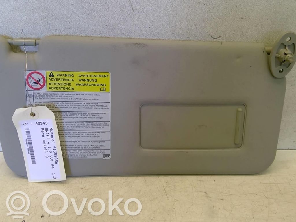 Suzuki SX4 Aletta parasole 