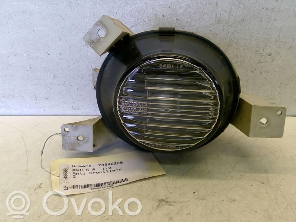 Opel Agila A Etusumuvalo 