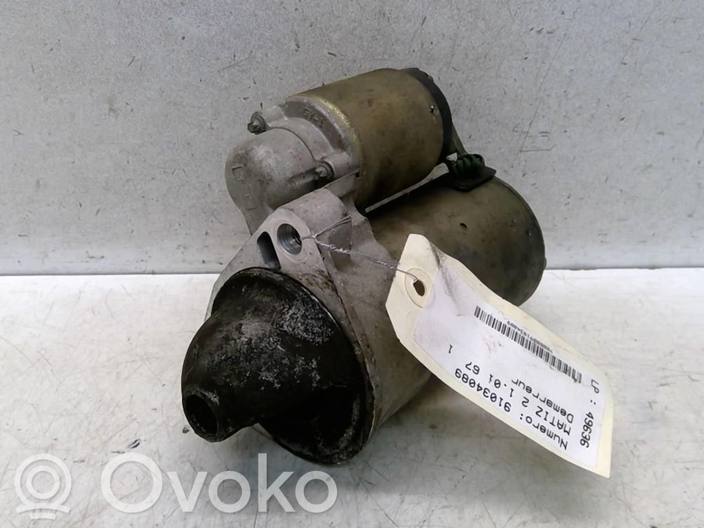 Chevrolet Matiz Motorino d’avviamento 