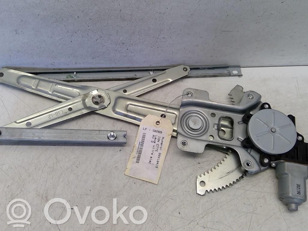 Peugeot iOn Regulador de puerta delantera con motor 