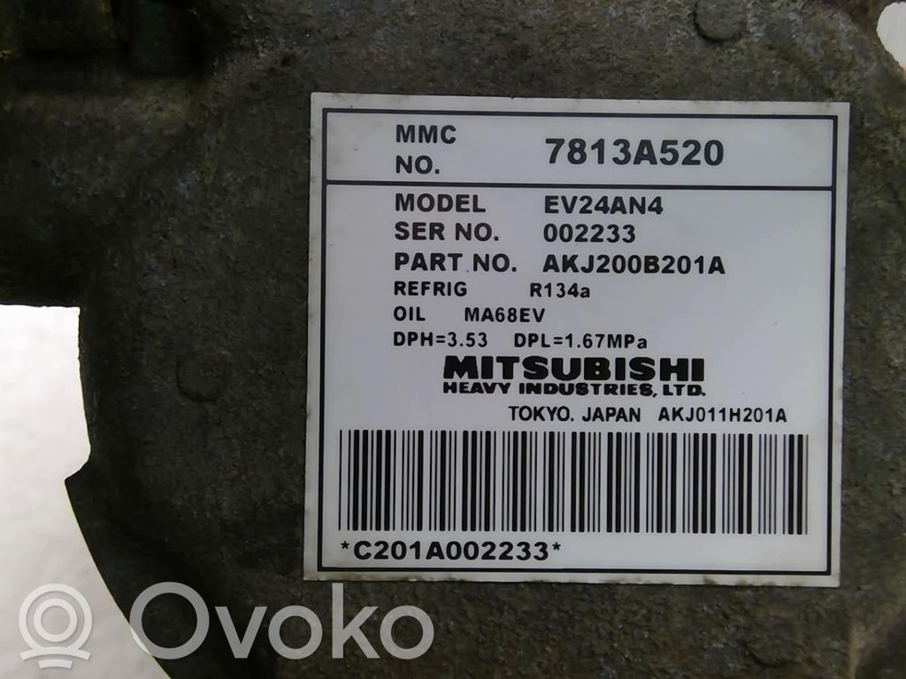 Peugeot iOn Air conditioning (A/C) compressor (pump) 