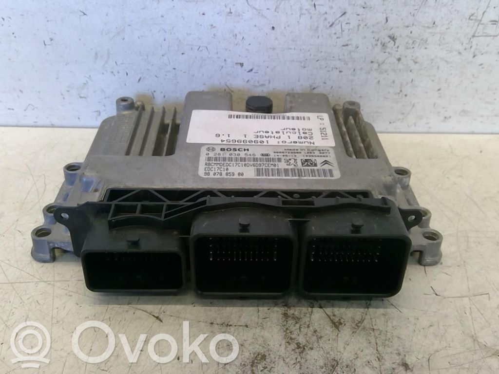 Peugeot 208 I Engine control unit/module 