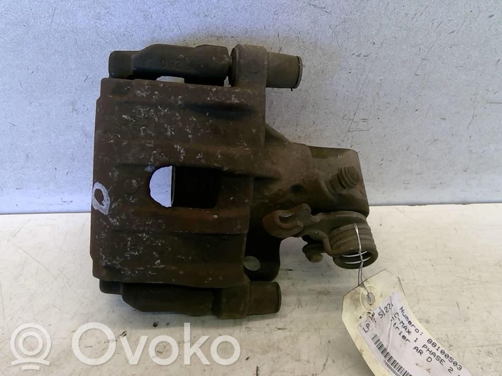 Bremssattel hinten