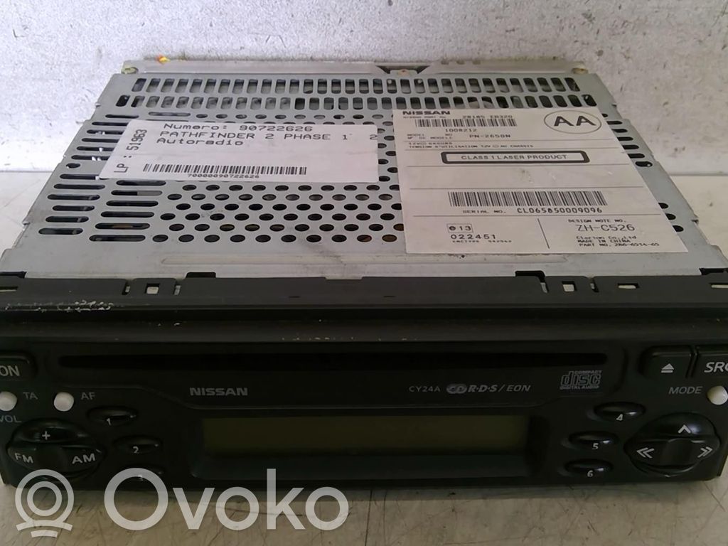 Nissan Pathfinder R51 Radio/CD/DVD/GPS head unit 