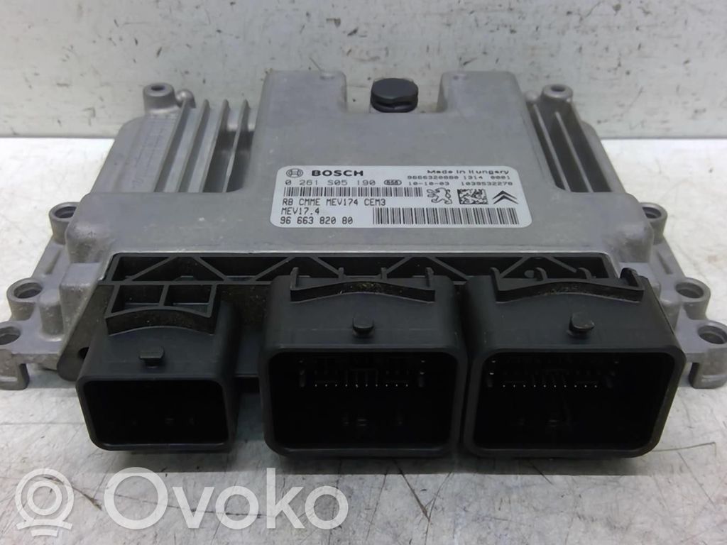 Citroen C3 Engine control unit/module 