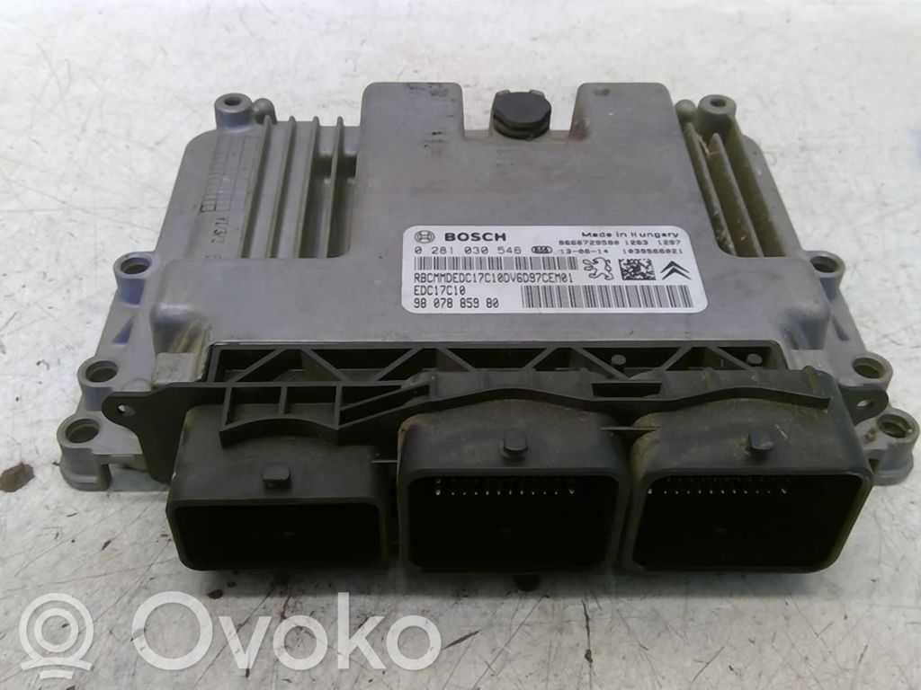 Peugeot 2008 I Engine control unit/module 