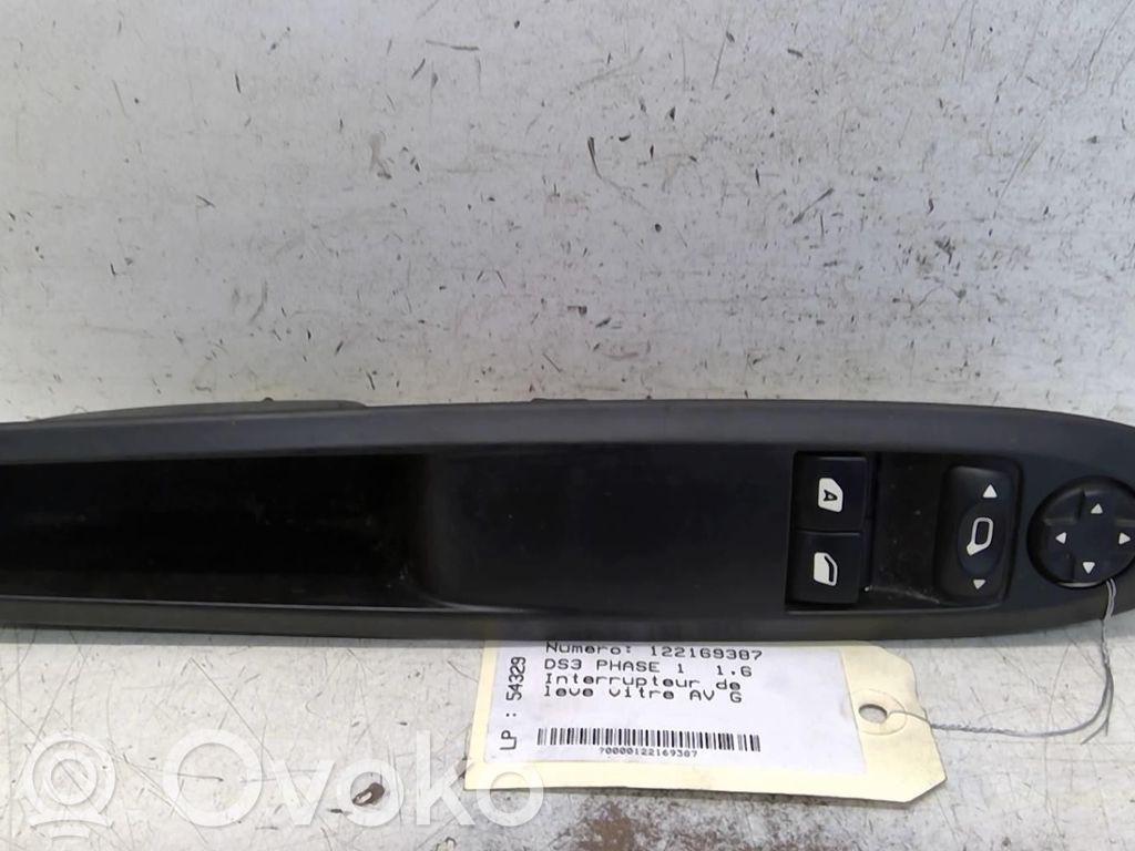 Citroen DS3 Electric window control switch 