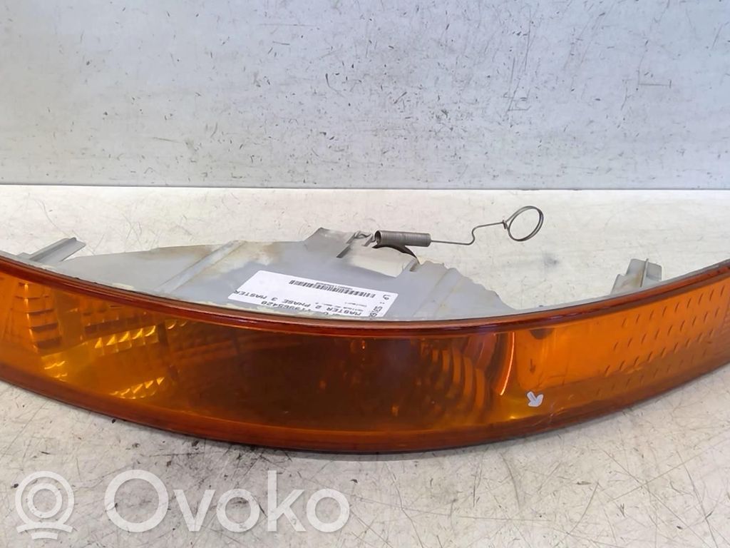 Front fender indicator light