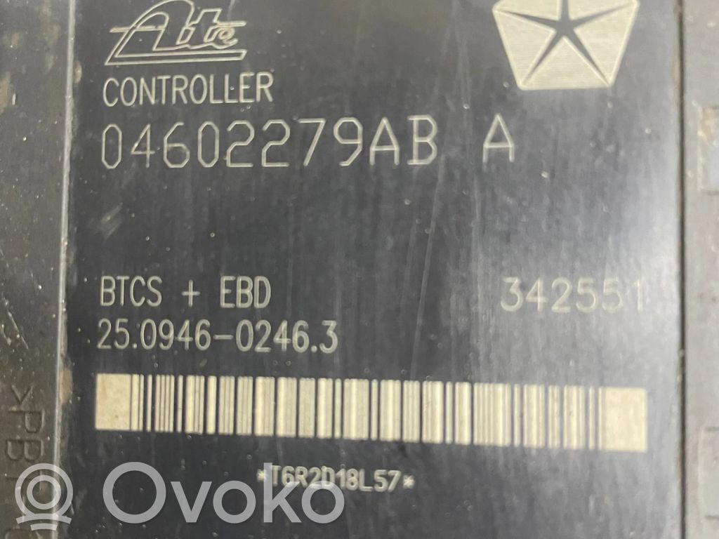 ABS bloks   04602279AB,342551,25094602463