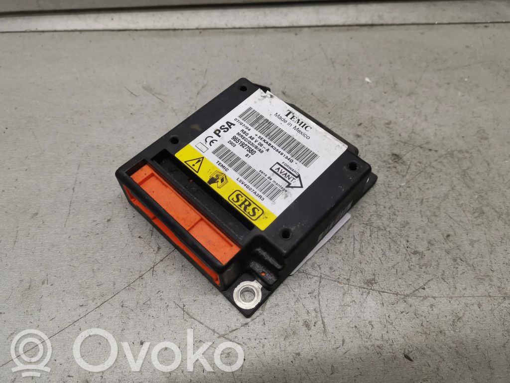 Airbag control unit/module   9651927580