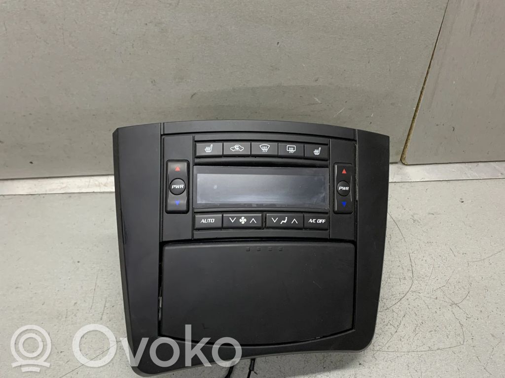 Cadillac CTS Climate control unit 