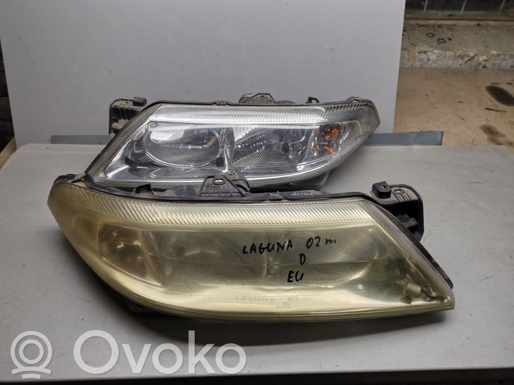 Renault Laguna II Lampy przednie / Komplet 
