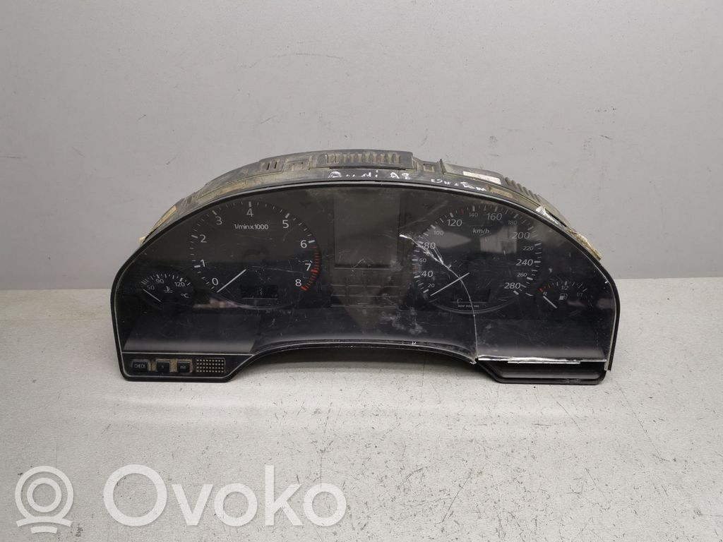 Audi A8 S8 D2 4D Speedometer (instrument cluster) 