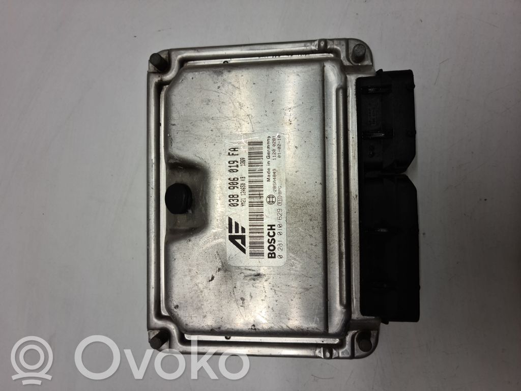 Engine control unit/module   038906019FA,0281010629