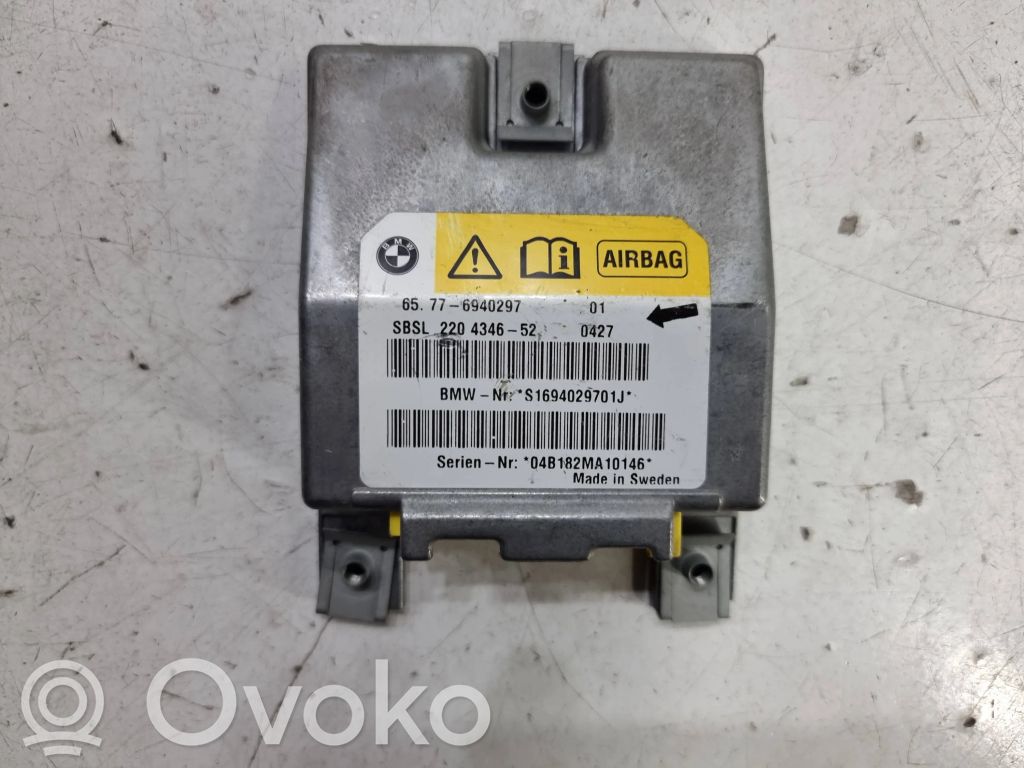 Unidad de control/módulo del Airbag   65776940297,S1694029701J,220434652,04B182AA10146