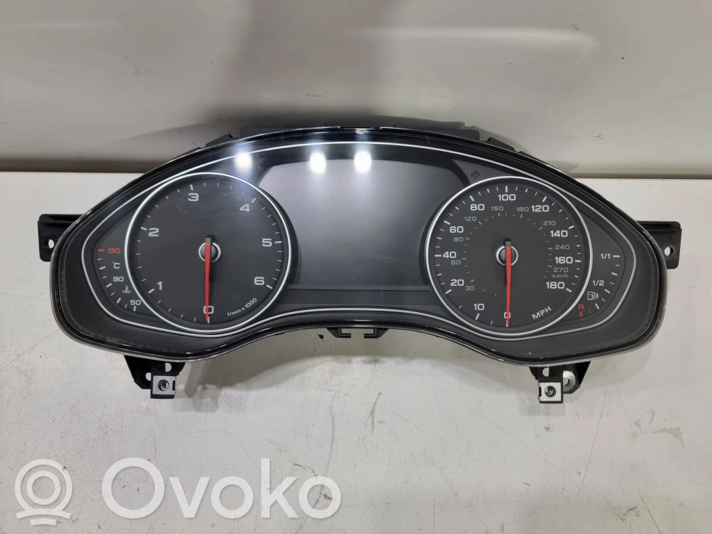 Audi A6 S6 C7 4G Geschwindigkeitsmesser Cockpit 