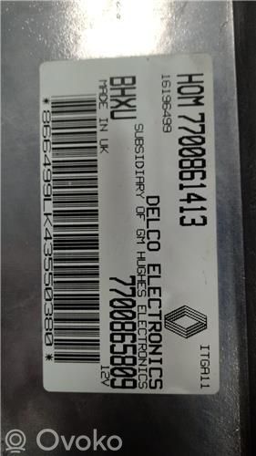 Engine control unit/module ECU   7700861413,7700865809