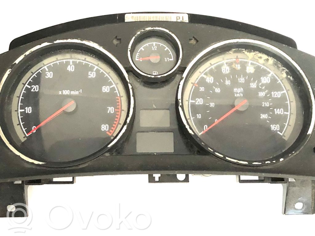 Opel Astra H Spidometras (prietaisų skydelis) 