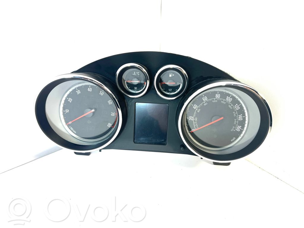 Opel Astra J Vitezometru (grup de instrumente) 