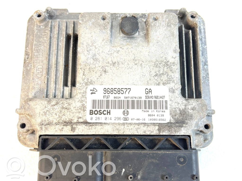 Engine control unit/module   96858577,5071670139,0281014296