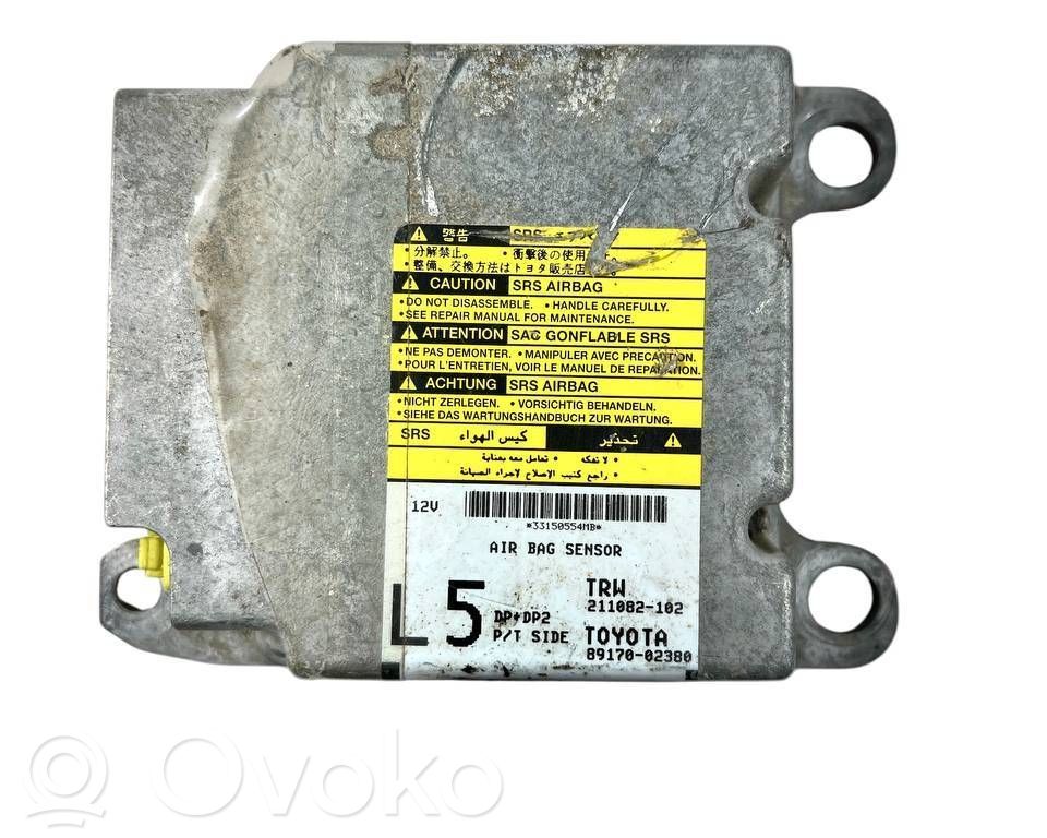 Toyota Corolla Verso E121 Airbag control unit/module 