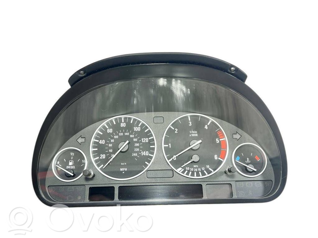 BMW X5 E53 Спидометр (приборный щиток) 