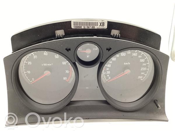Opel Astra H Tachimetro (quadro strumenti) 