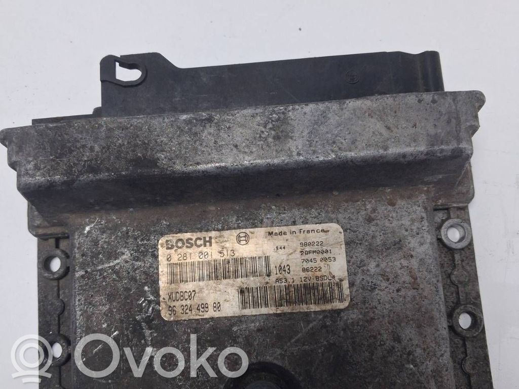 Engine control unit/module   0281001513,9632449980