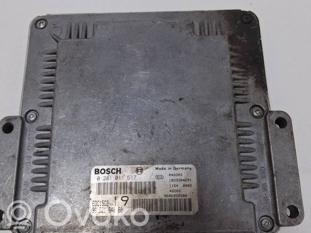 Peugeot 406 Engine control unit/module 