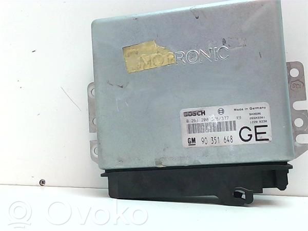 Opel Vectra A Engine control unit/module 