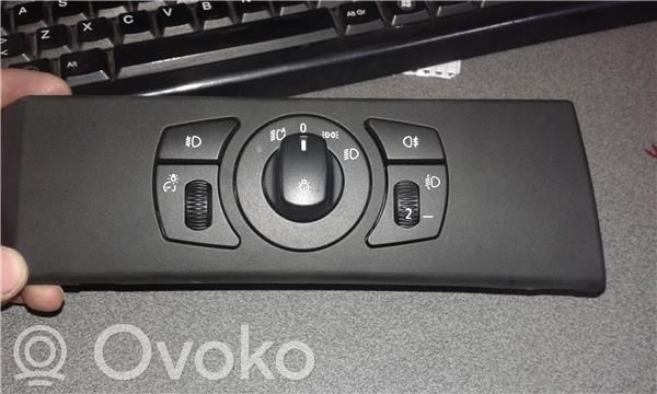 BMW 5 E60 E61 Paneļa apgaismojuma regulēšanas slēdzis 