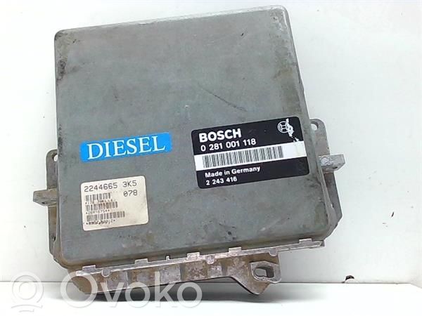 BMW 3 E36 Dzinēja vadības bloks 