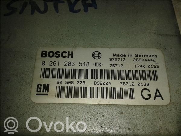 Engine control unit/module   90505778,0261203548