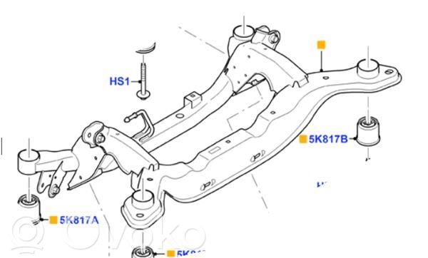 Ford Mondeo MK IV Eje trasero con reductor 
