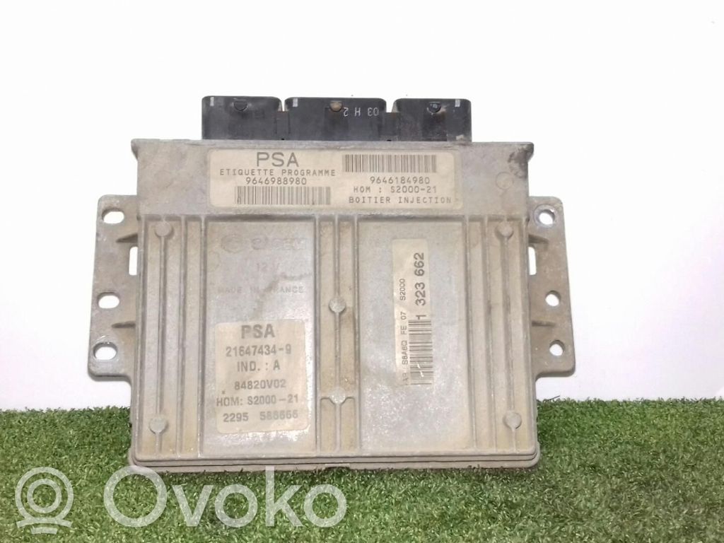 Citroen TEST Engine control unit/module ECU 