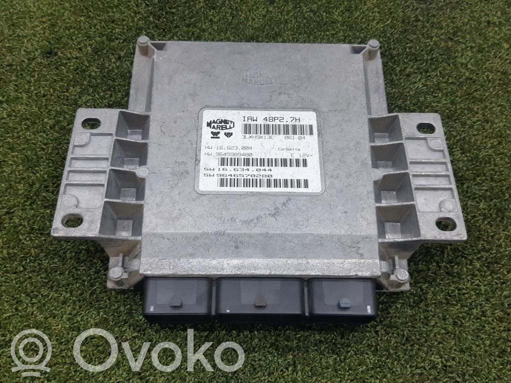Unidad de control/módulo ECU del motor   9646570280