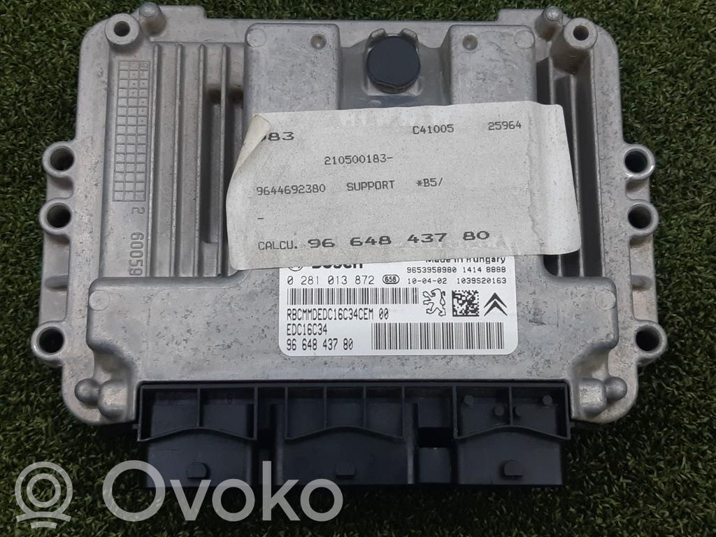 Engine control unit/module ECU   0281013872