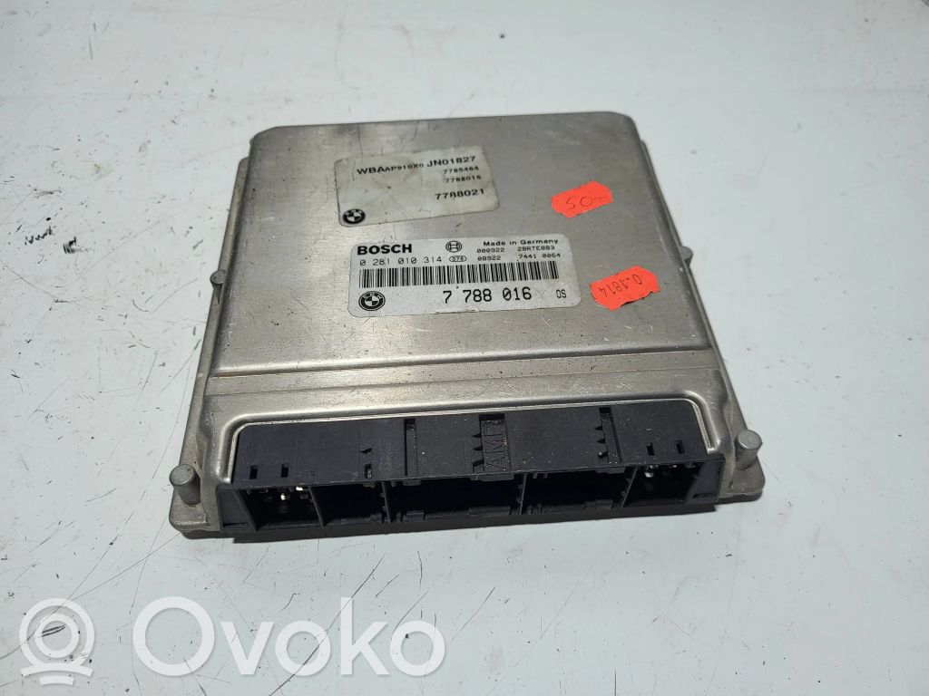BMW 3 E46 Sterownik / Moduł ECU 