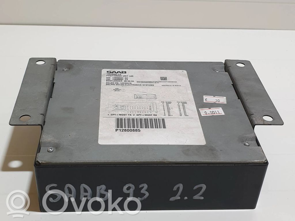GPS navigation control unit/module   12800885EA,12800904AA