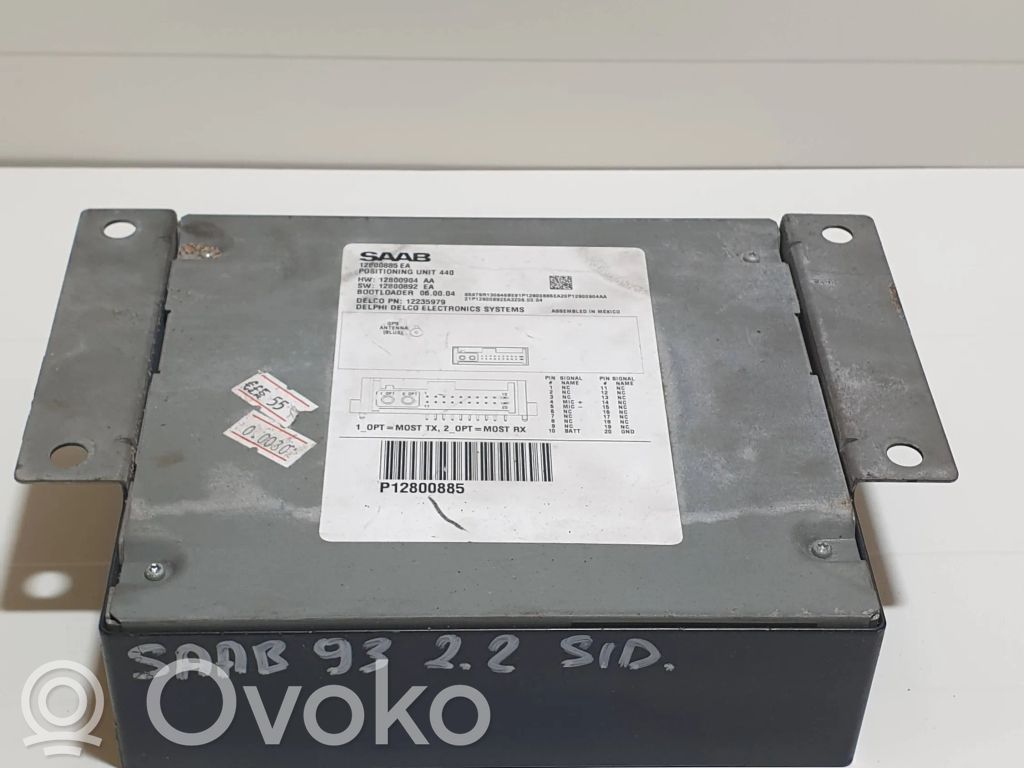 Saab 9-3 Ver2 GPS navigation control unit/module 