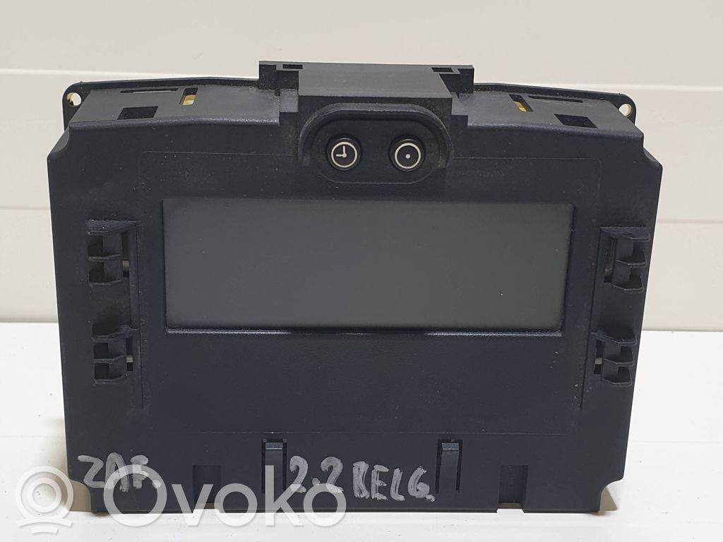 Opel Zafira A Monitor / wyświetlacz / ekran 