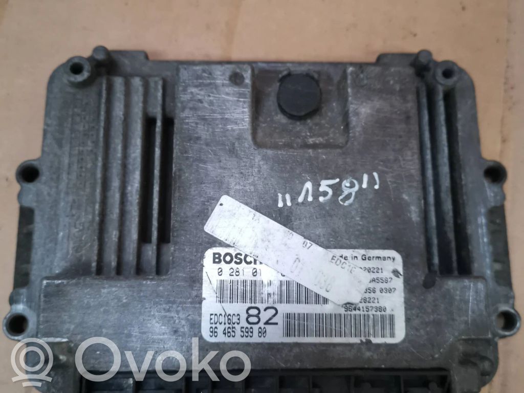 Peugeot 206 Engine control unit/module 