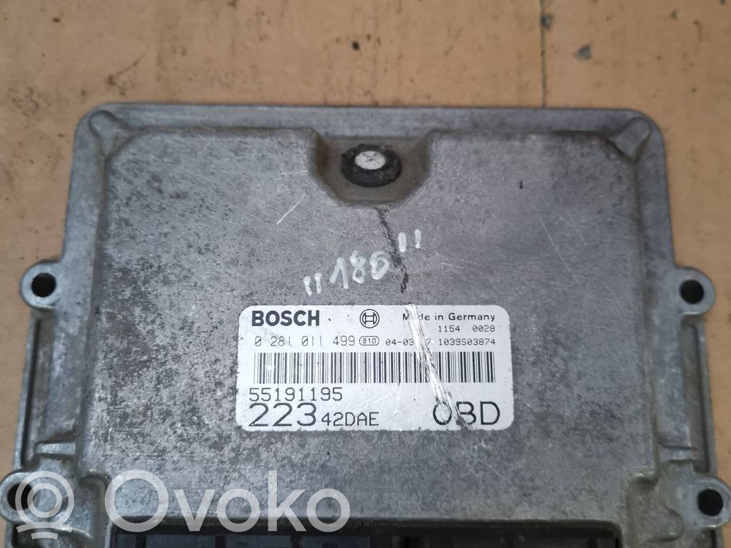 Engine control unit/module   0281011499